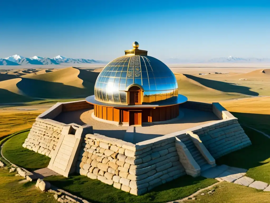 Detalle del observatorio mongol de Ulugh Beg, aportes astronómicos del Imperio Mongol