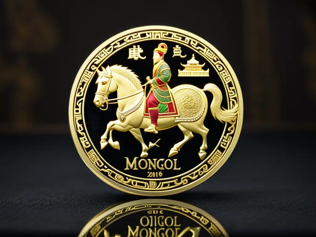 Exquisita colección de monedas de oro y plata del Imperio Mongol, reflejo de su economía y cultura