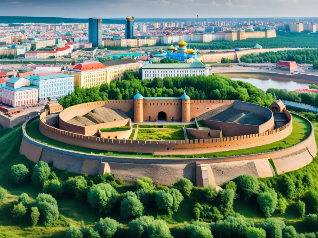 Fortaleza mongol en Kiev y Novgorod, legado mongol en ciudades europeas