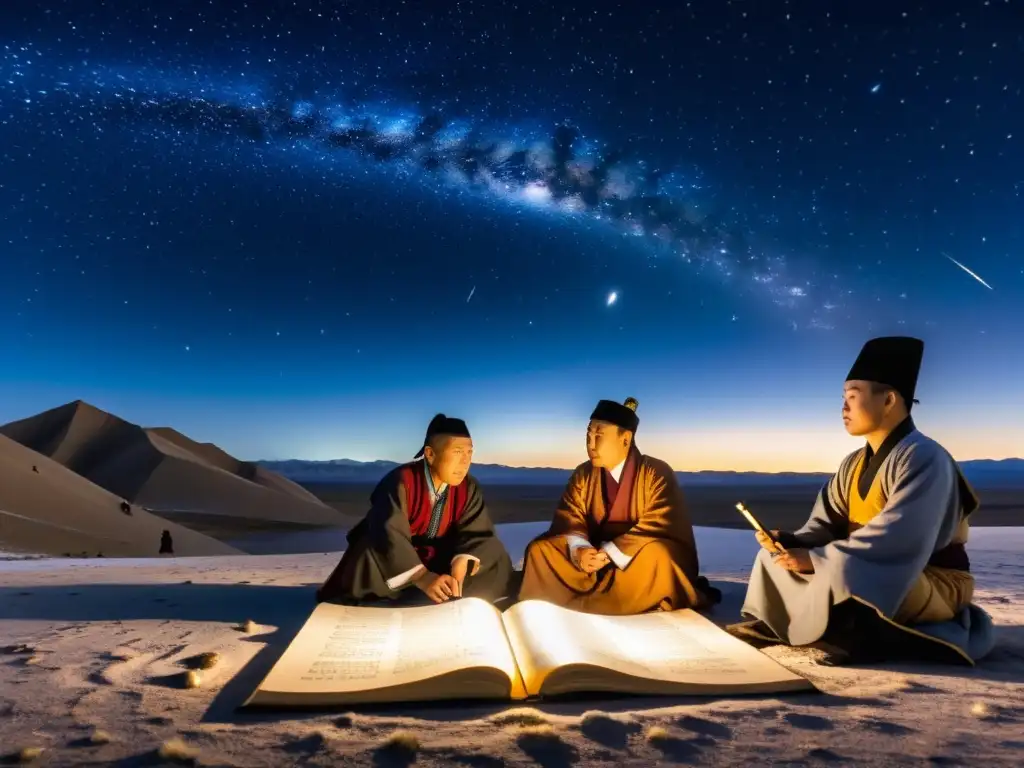 Un grupo de astrónomos y matemáticos mongoles estudian el cielo nocturno y hacen descubrimientos que influirán en la ciencia