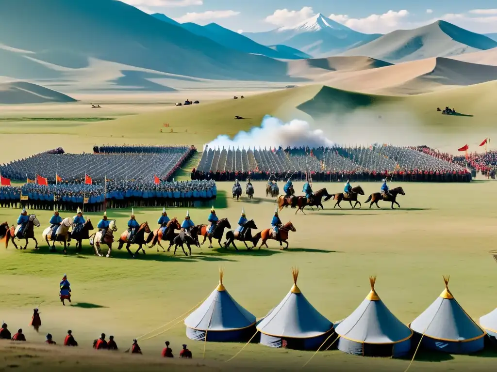 Una reencarnación histórica del Imperio Mongol con realidad aumentada, fusionando pasado y tecnología