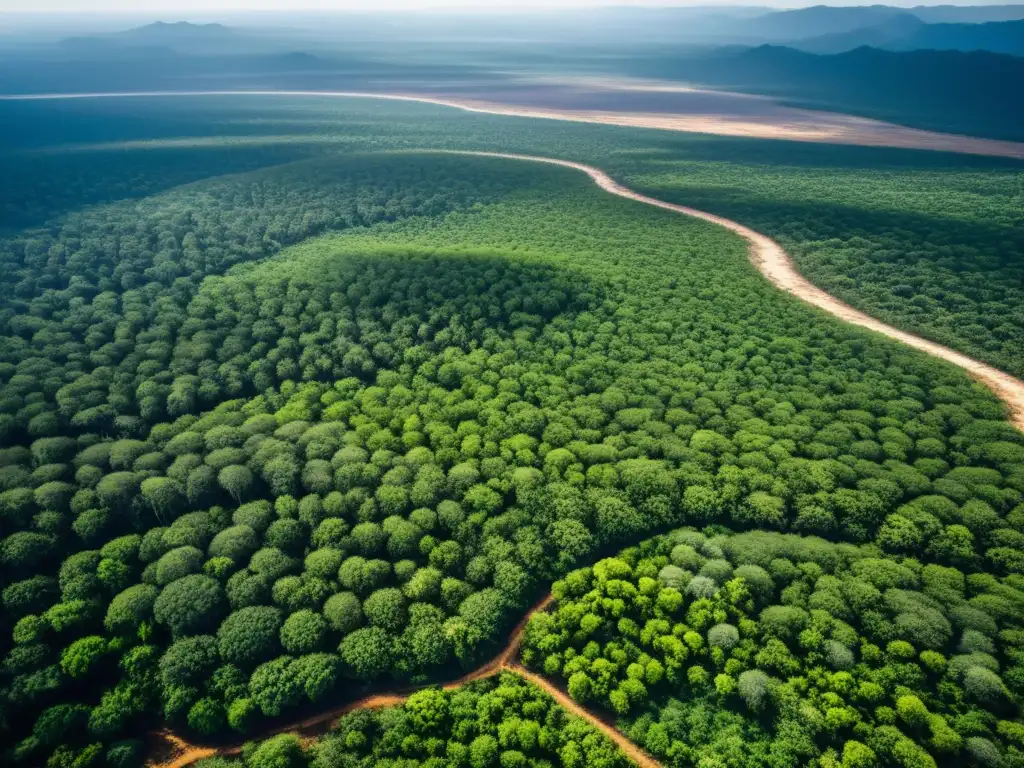 Impacto ambiental de la deforestación: devastación y desolación en la tierra mongola