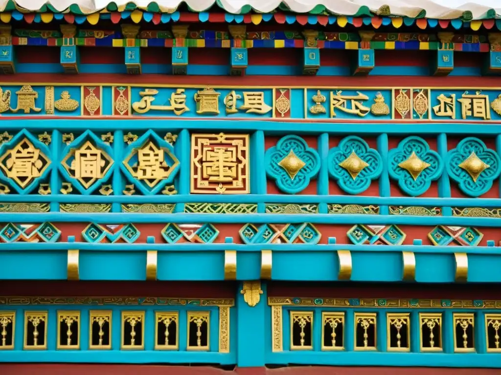 Influencia del arte mongol en el mundo: Detalles de las intrincadas decoraciones del Monasterio Erdene Zuu en Mongolia