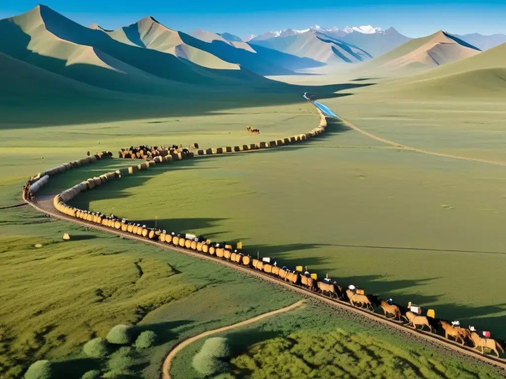 Innovaciones en comunicaciones de larga distancia mongoles: red de estaciones y mensajeros en paisaje montañoso