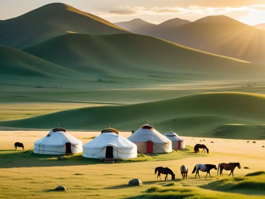 Yurtas mongolas: tradición en las estepas Ingeniería mongola: innovaciones revolucionarias