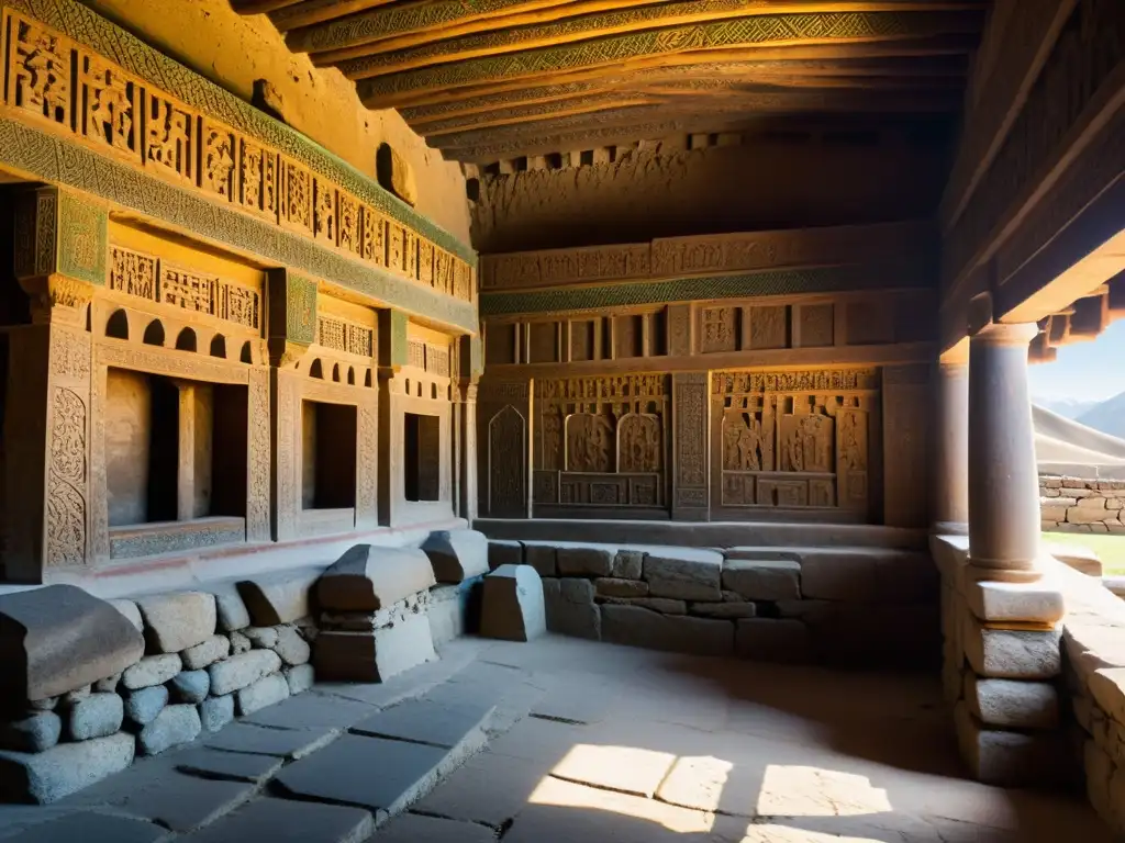 Los misterios del palacio de Alag Khan, con antiguas inscripciones que muestran la historia del Imperio Mongol