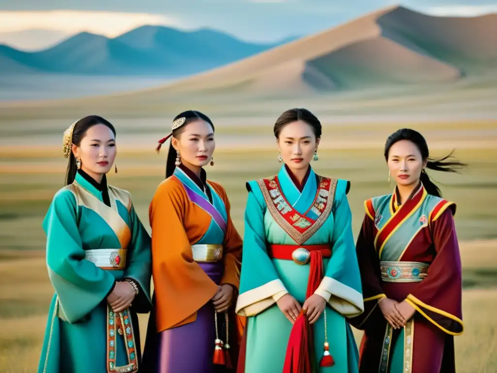 Mujeres en el Imperio Mongol: retrato de fuerza y tradición en la estepa mongol