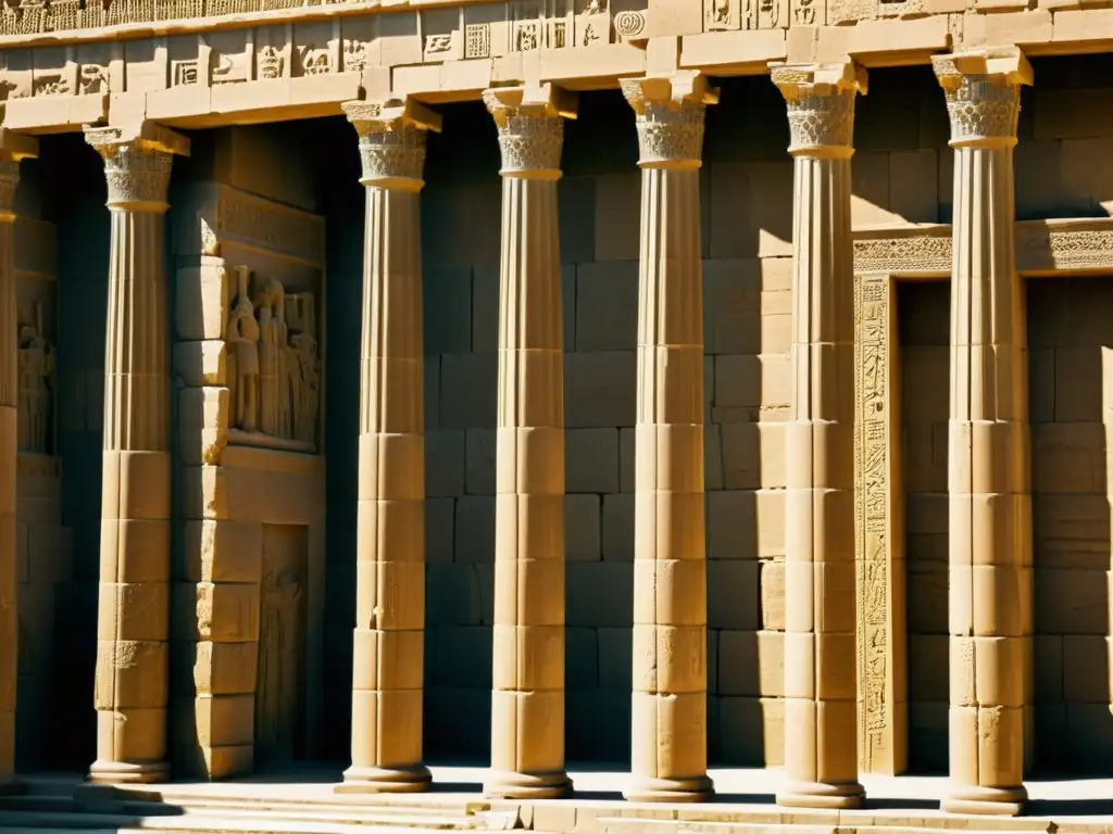 Ruinas antiguas de Persepolis, muestra la majestuosidad de la intersección entre religión y poder en el mundo antiguo