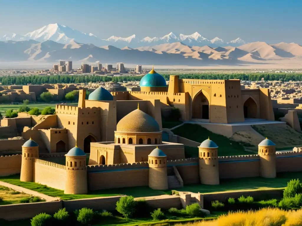 Ruinas de la ciudad Ilkhanid de Soltaniyeh con arquitectura islámica y legado del Gobierno mongol en el Islam