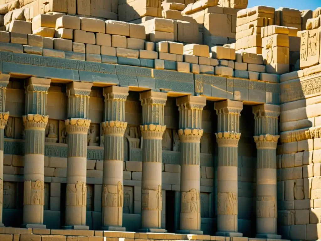 Ruinas detalladas de la antigua ciudad de Persepolis en Persia, resaltando la grandiosidad y la Conquista mongola en Persia