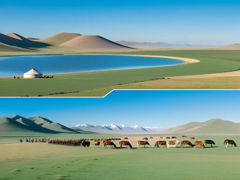 Tradicionales sistemas de cultivo y la cultura mongol tienen un impacto armonioso en la vasta estepa de Mongolia