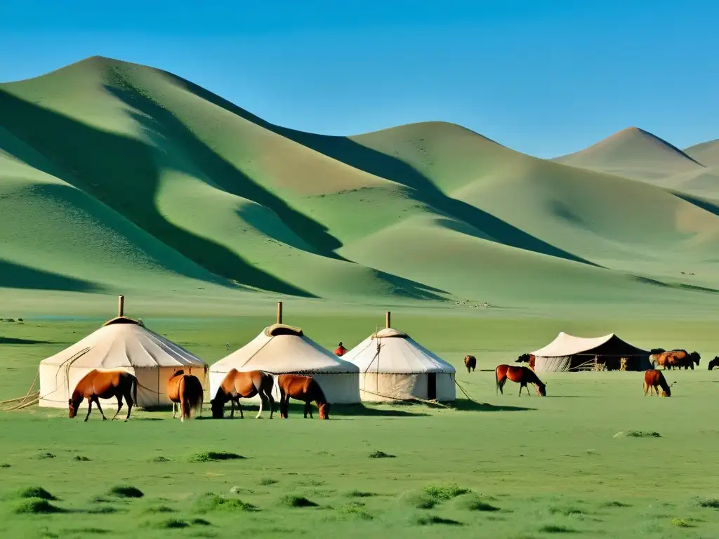 Tradiciones nómadas en Mongolia: paisaje sereno con desafíos por el cambio climático